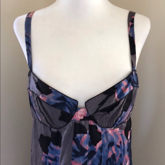 NWOT Rebecca Taylor Silk Bustier Dress - Picture 6 of 12